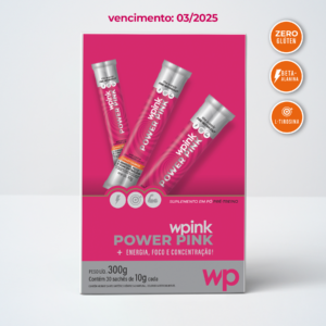 power pink de laranja - pré-treino – 300g