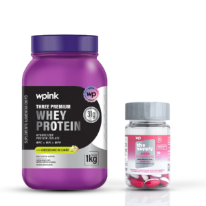 Three Premium Whey Protein Cheesecake de Limão WP – 1 KG + ácido hialurônico